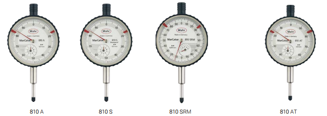  机械指示表 MarCator 810 A / 810 S / 810 SRM / 810 AT / 810 SW / 810 SB / 810 SM / 810 AZ 